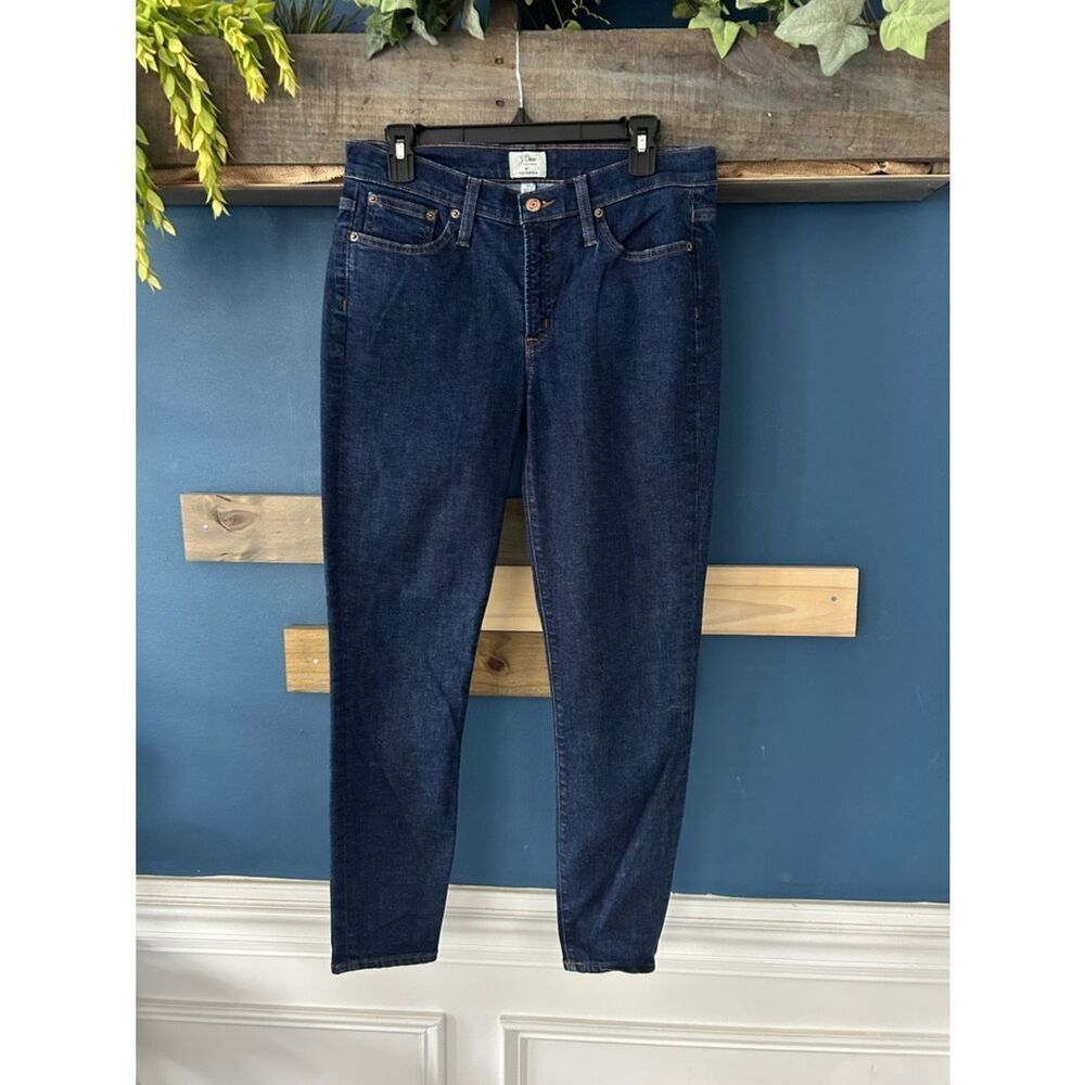 J. Crew 8” Toothpick Jeans Size 30 EUC